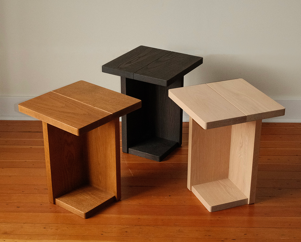 Keeps Home Solid Oak Nightstands in Honey, Smoke, and Natural finish